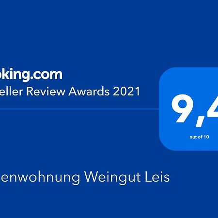 Ferienwohnung Weingut Leis Йострих-Винкел Екстериор снимка